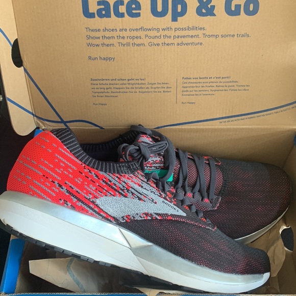 Brooks women shoes. Size 10.5, new , comfy. Pink/silver/black. They’re a steal. - Picture 10 of 11